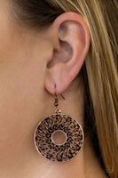 Paparazzi Malibu Musical Earrings Copper - Glitz By Lisa 