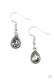 Paparazzi Princess Priority Earrings Silver - Glitz By Lisa 