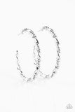 Paparazzi Street Mod Earrings Silver - Glitz By Lisa 