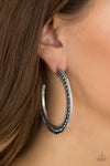 Paparazzi HAUTE Mama Earrings Silver - Glitz By Lisa 