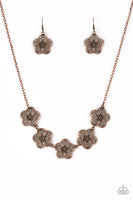 Paparazzi Garden Groove Necklace Copper - Glitz By Lisa 