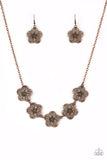 Paparazzi Garden Groove Necklace Copper - Glitz By Lisa 