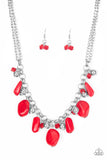 Paparazzi Grand Canyon Grotto Necklace Red - Glitz By Lisa 