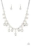 Paparazzi Soon To Be Mrs. Necklace White - Glitz By Lisa 