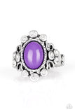 Paparazzi Noticeably Notable Ring Purple - Glitz By Lisa 