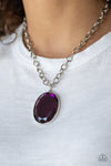 Paparazzi Light As HEIR Necklace Purple - Glitz By Lisa 