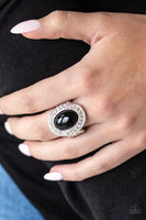 Paparazzi The ROYALE Treatment Ring Black - Glitz By Lisa 