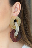 Paparazzi Boardroom Babe Earrings Multi - Glitz By Lisa 