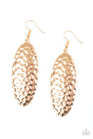 Paparazzi Radiantly Radiant Earrings - Gold - Glitz By Lisa 