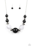 Paparazzi Daytime Drama Necklace Black - Glitz By Lisa 