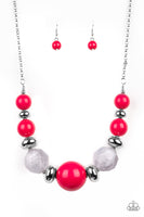 Paparazzi Daytime Drama Necklace Pink - Glitz By Lisa 