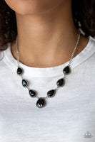 Paparazzi Socialite Social Necklace Black - Glitz By Lisa 