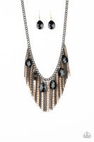 Paparazzi Vixen Conviction Necklace Multi - Glitz By Lisa 