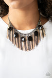 Paparazzi Vixen Conviction Necklace Multi - Glitz By Lisa 