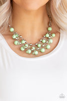 Paparazzi Seaside Soiree Necklace Green - Glitz By Lisa 