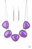 Paparazzi Viva La VIVID Necklace Purple - Glitz By Lisa 