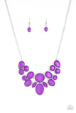 Paparazzi Demi-Diva Necklace Purple - Glitz By Lisa 