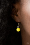 Paparazzi Everyday Eye Candy Necklace Yellow - Glitz By Lisa 