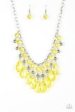 Paparazzi - Beauty School Drop Out - Yellow - Glitz By Lisa 