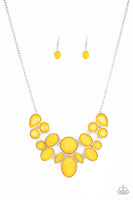 Paparazzi Demi-Diva Necklace Yellow - Glitz By Lisa 