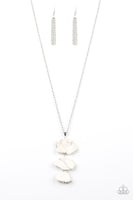 Paparazzi On The ROAM Again White Necklace - Glitz By Lisa 