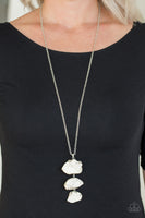 Paparazzi On The ROAM Again White Necklace - Glitz By Lisa 