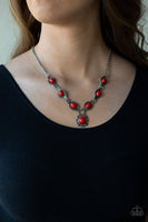 Paparazzi Desert Dreamin Necklace Red & Serenely Southern Bracelet Red