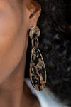 Paparazzi A HAUTE Commodity Black Earrings - Glitz By Lisa 
