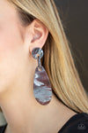 Paparazzi A HAUTE Commodity Earrings Brown - Glitz By Lisa 