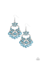 Paparazzi Garden Dream Earrings Blue - Glitz By Lisa 