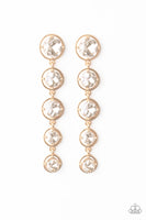 Paparazzi Drippin In Starlight Earrings Gold - Glitz By Lisa 