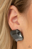 Paparazzi Show Glow Earrings Black - Glitz By Lisa 