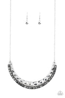 Paparazzi Impressive Necklace - Silver - Glitz By Lisa 