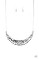 Paparazzi Stardust Necklace- White - Glitz By Lisa 