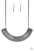 Paparazzi My Main MANE Necklace- Black - Glitz By Lisa 