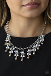 Paparazzi Travelling Trendsetter Necklace- White - Glitz By Lisa 