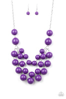 Paparazzi Miss Pop-YOU-larity Necklace Purple - Glitz By Lisa 