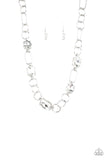 Paparazzi Urban District Necklace White - Glitz By Lisa 