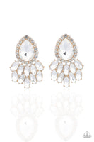 Paparazzi A Breath of Fresh HEIR Earrings Gold - Glitz By Lisa 