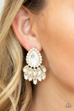 Paparazzi A Breath of Fresh HEIR Earrings Gold - Glitz By Lisa 