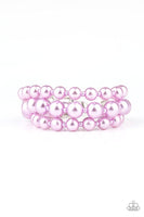 Paparazzi Total PEARL-fection Bracelet Purple