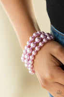 Paparazzi Total PEARL-fection Bracelet Purple