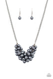 Paparazzi Grandiose Glimmer Necklace Black - Glitz By Lisa 
