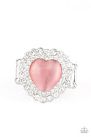 Paparazzi Lovely Luster Ring Pink - Glitz By Lisa 