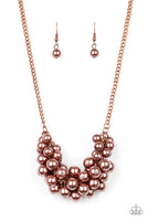 Paparazzi Grandiose Glimmer Necklace Copper - Glitz By Lisa 