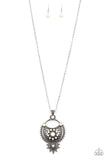 Paparazzi Solar Energy Necklace White - Glitz By Lisa 