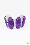 Paparazzi Power Pop Bracelet Purple - Glitz By Lisa 