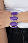 Paparazzi Power Pop Bracelet Purple - Glitz By Lisa 