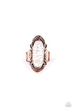 Paparazzi Mineral-Monger Ring Copper - Glitz By Lisa 
