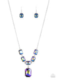 Paparazzi Million Dollar Moment Necklace Multi (Blue)